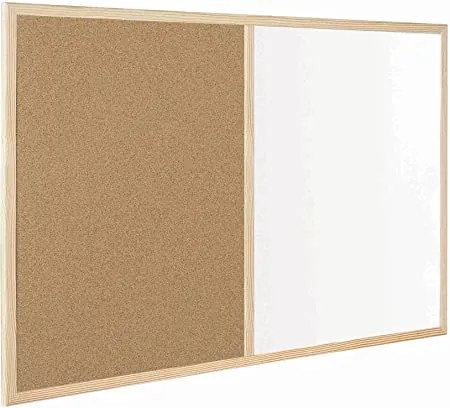 Quadro Combinado Cortiça e Melamina Riva Office 40x60cm