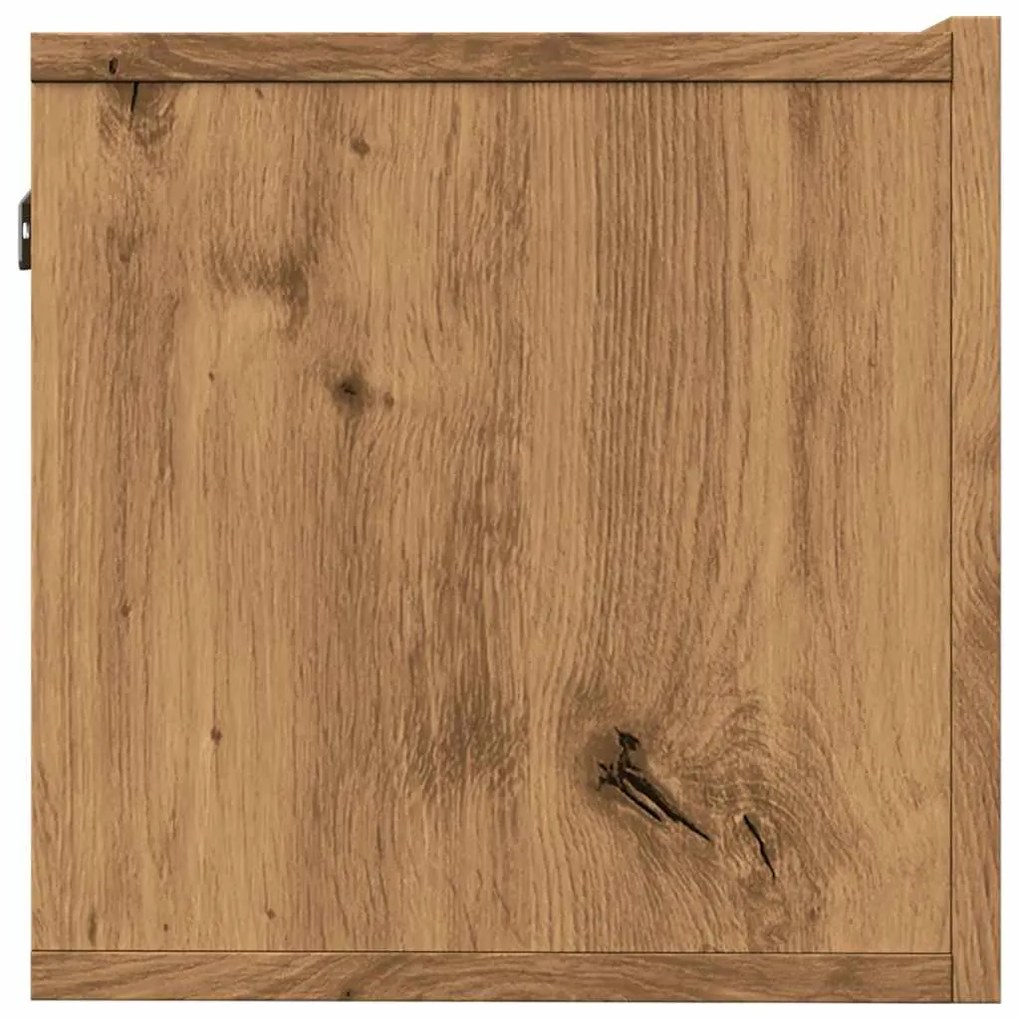 Móveis de parede para TV 2 pcs 80x30x30 cm carvalho artisiano