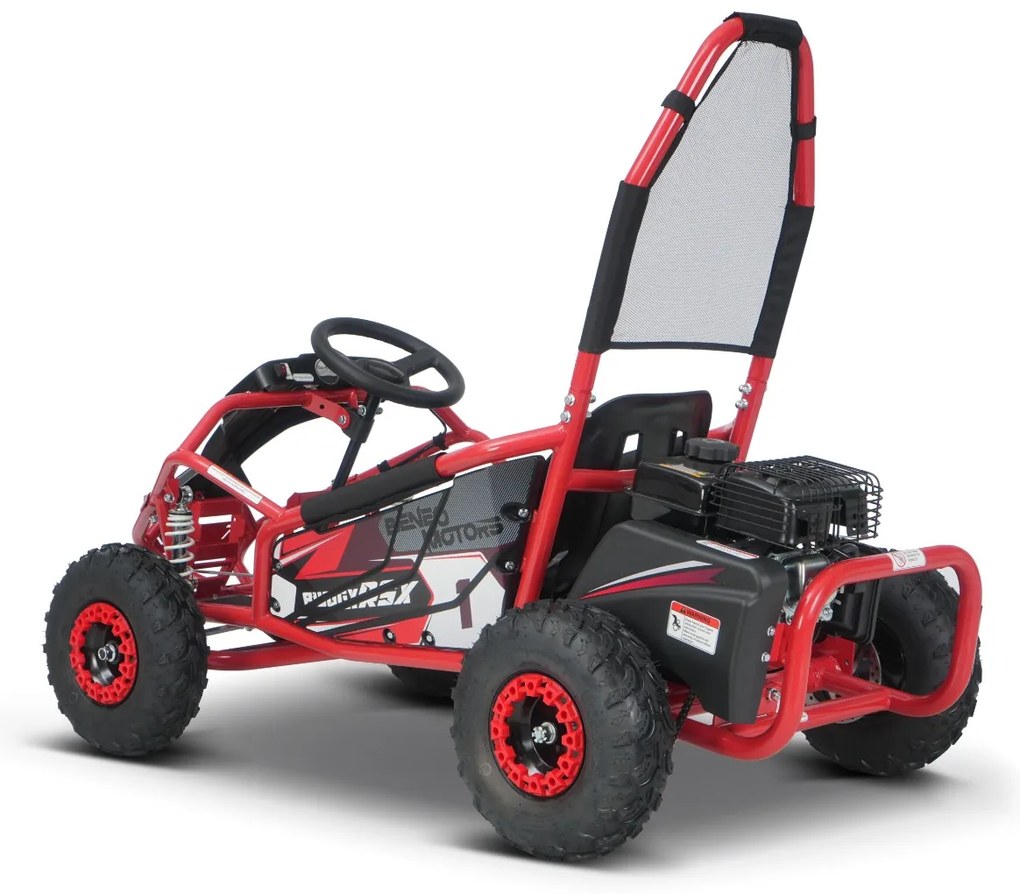 Buggy Kart a gasolina para crianças Motors BUGGY RSX - 98 cm³ Vermelho