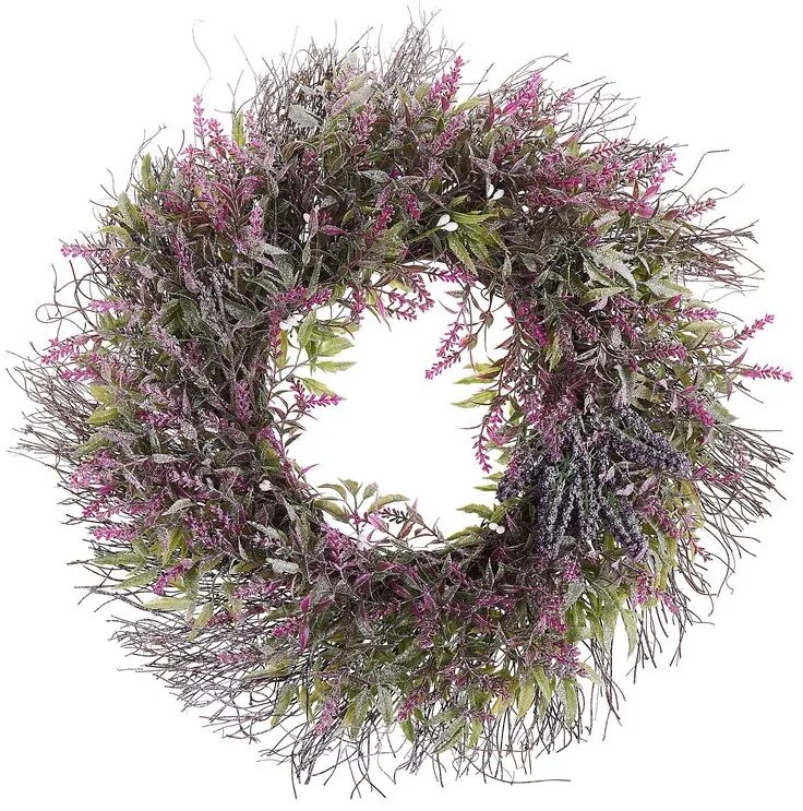 Grinalda para porta ø 50 cm violeta TELDE Beliani