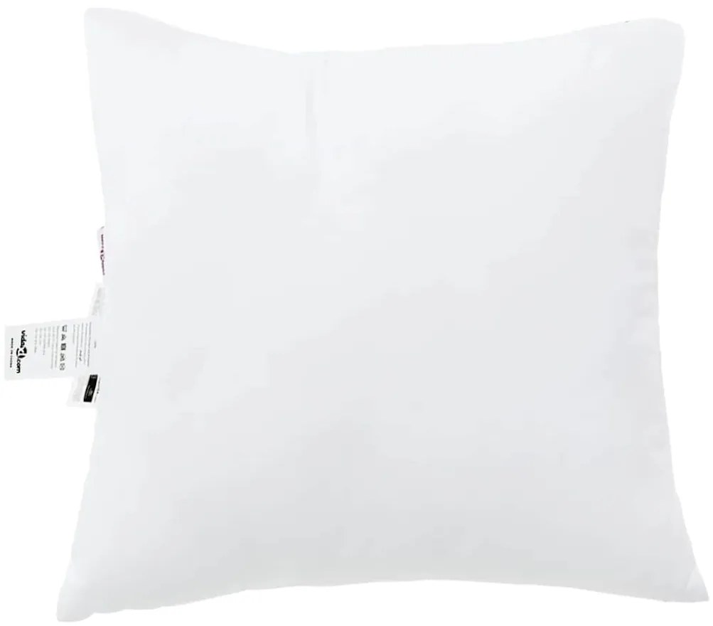 Travesseiros 2 pcs Branco 40 x 40 cm 85gsm 100% poliéster