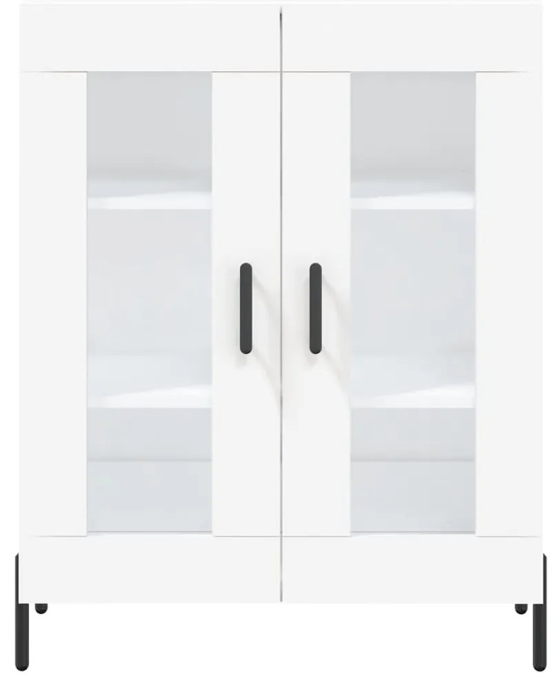 Armário alto 69,5x34x180 cm derivados de madeira branco