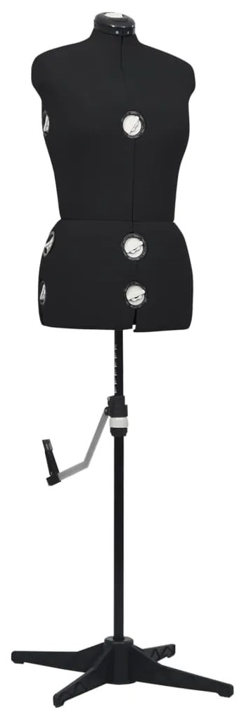 Manequim feminino ajustável tamanho M 40-46 preto