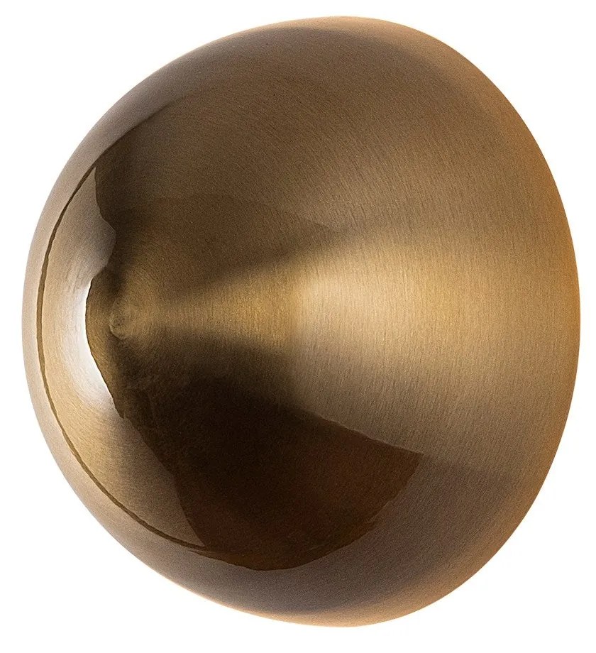 Aplique de Parede Fungal – Dourado – 20 cm x 16 cm