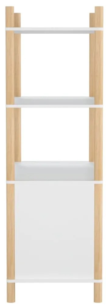 Armário alto 80x40x121 cm derivados de madeira branco