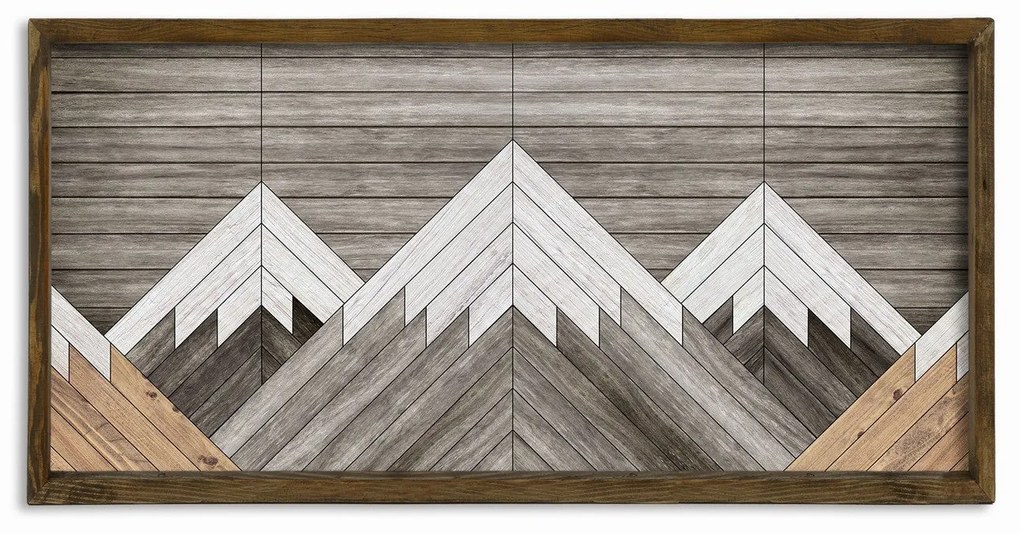 Quadro Decorativo em MDF TAH035 – Multicolor – 120 x 60 cm
