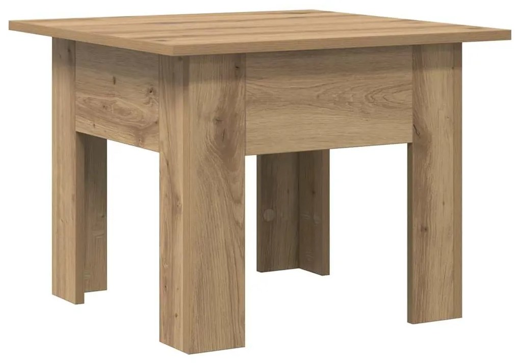 Mesa de centro carvalho artisiano 55 x 55 x 42 cm