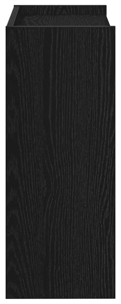 Sapateira 60x25x62 cm derivados de madeira preto