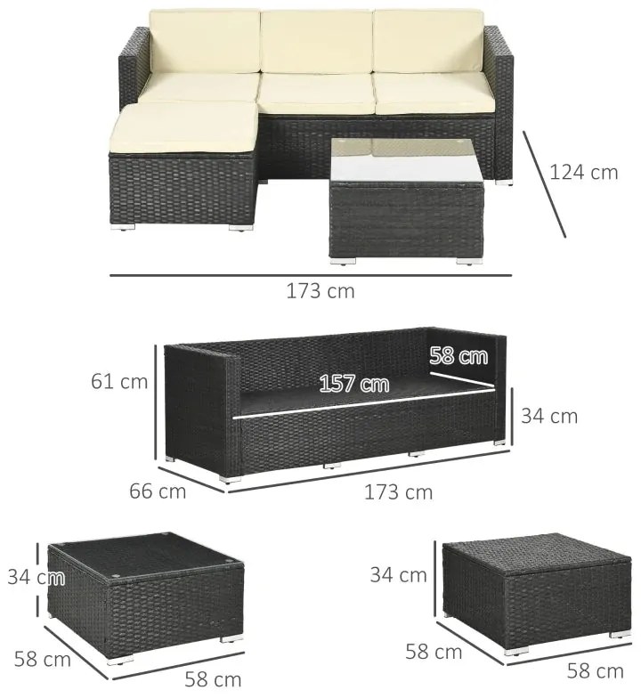 Conjunto Lounge Fasm - Design Moderno