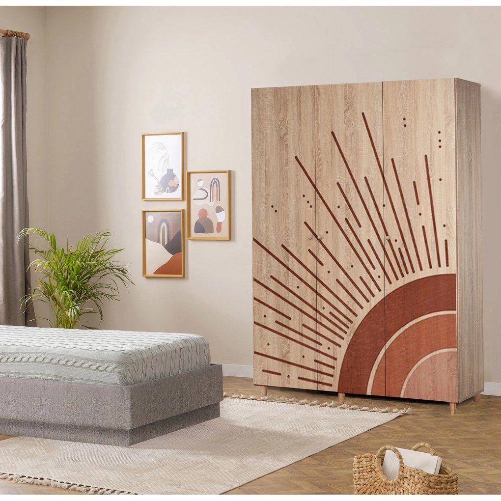 Roupeiro Lena – Sonomo – 135x192x52 cm