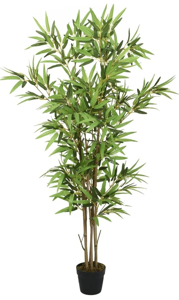 Árvore de bambu artificial 828 folhas 150 cm verde