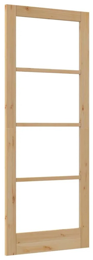 porta interna com vidro "ORKDAL" 83x211x4 cm Madeira de Pinheiro Sólid