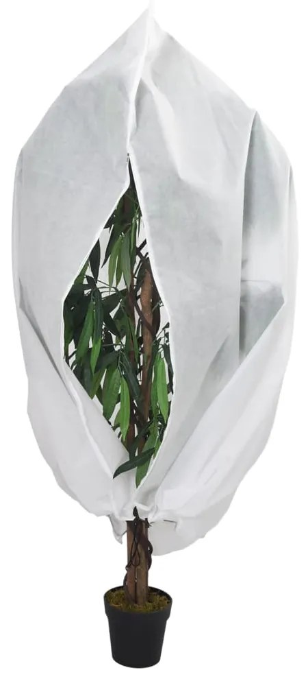 vidaXL Cobertura para plantas com fecho 70 g/m² 3,14x2,5 m