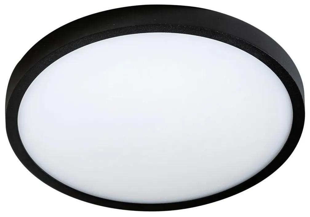 Azzardo AZ4243 - Iluminação de teto LED MALTA LED/24W/230V d. 30 cm preta