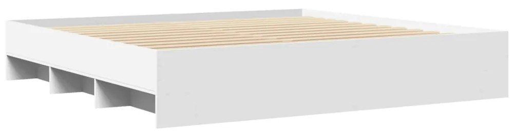 Estrutura de cama sem colchão 180x200 cm branco