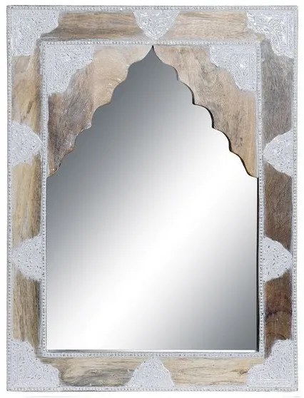 Espelho de parede DKD Home Decor Madeira Acabamento envelhecido (46 x 3 x 61 cm)