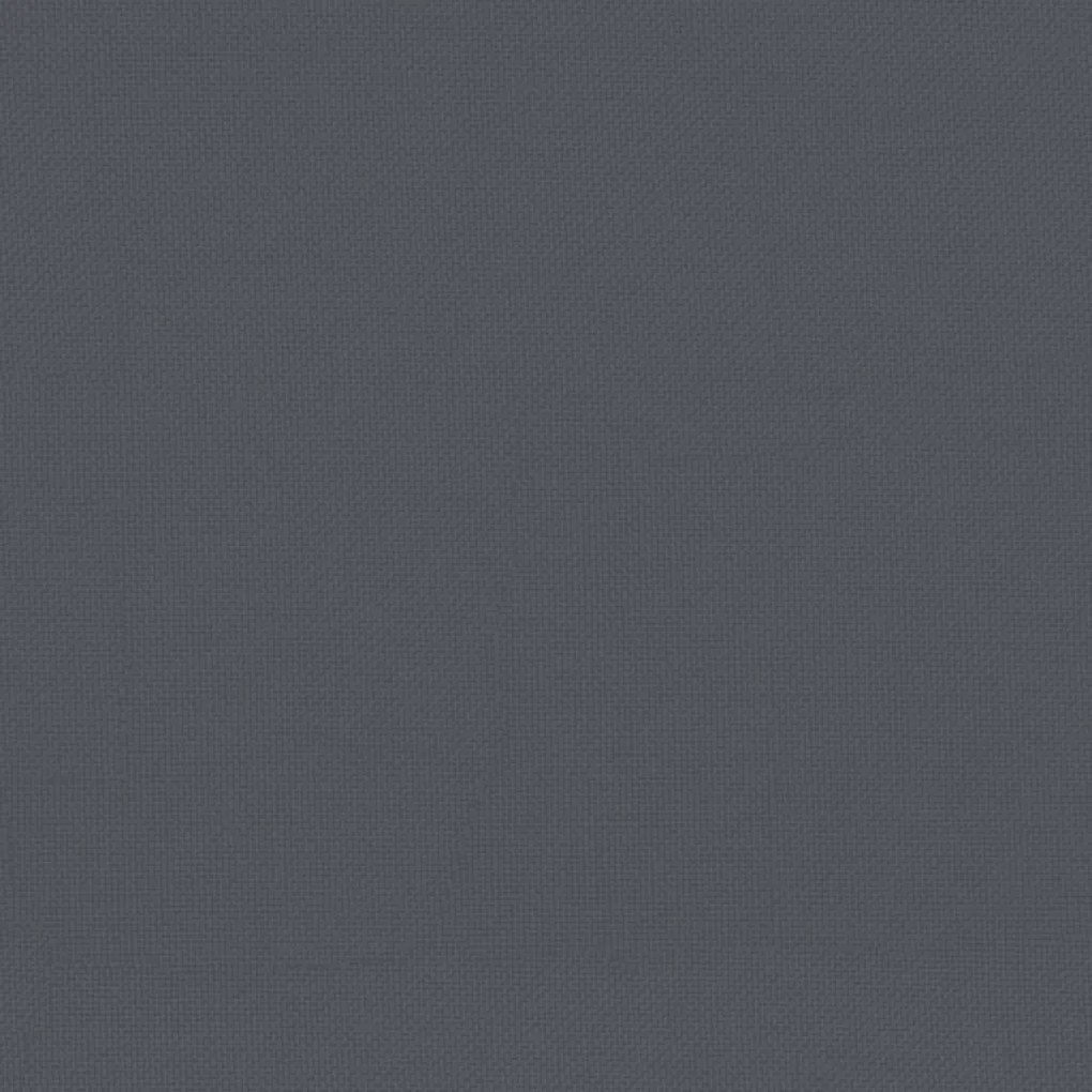 Sofás de canto com almofadões 2 pcs pinho maciço preto