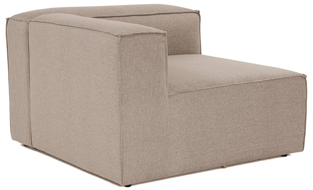 Sofá de 1 Lugar Fora – Castanho – 107x66x105 cm