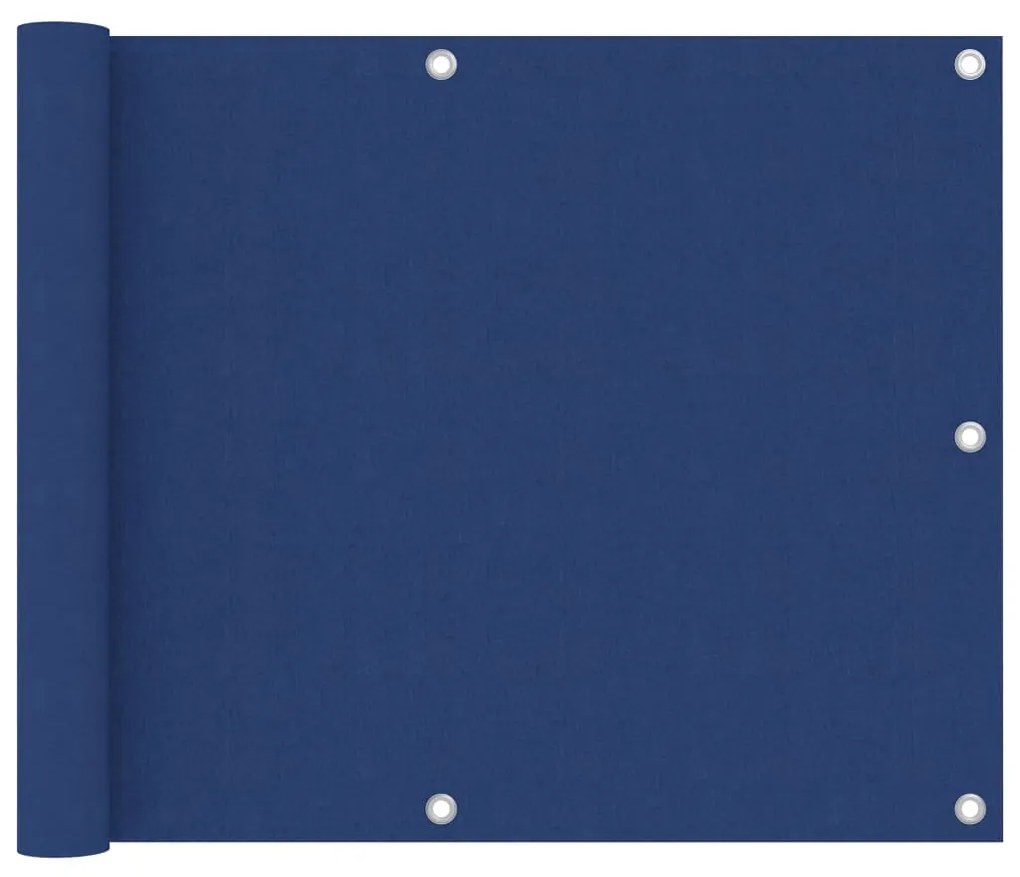Tela de varanda 75x300 cm tecido Oxford azul