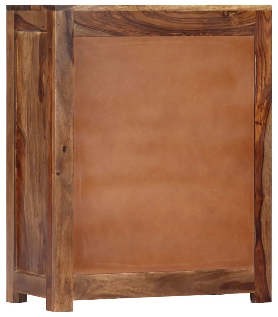Móvel lateral 60x30x75 cm madeira de acácia maciça