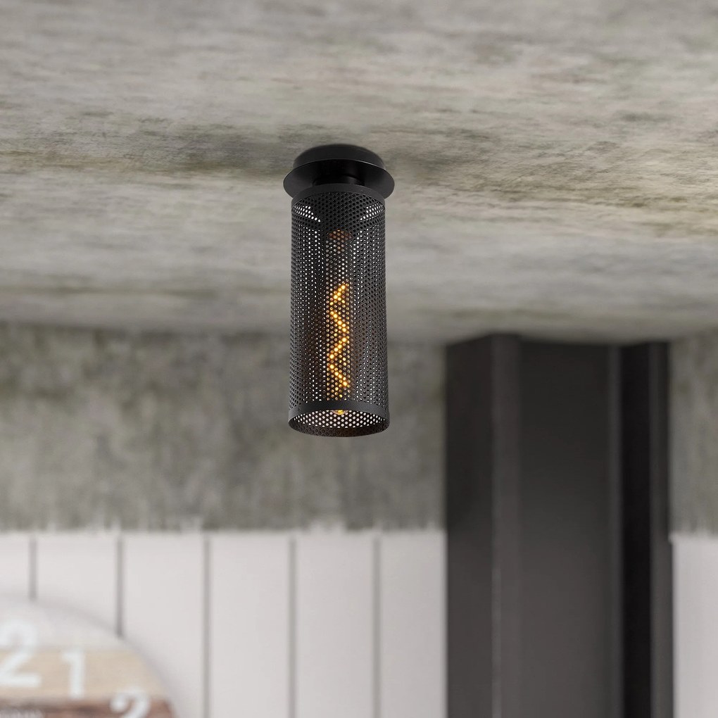 Chandelier Amasra – Preto – 10 cm Diâmetro x 29 cm Altura