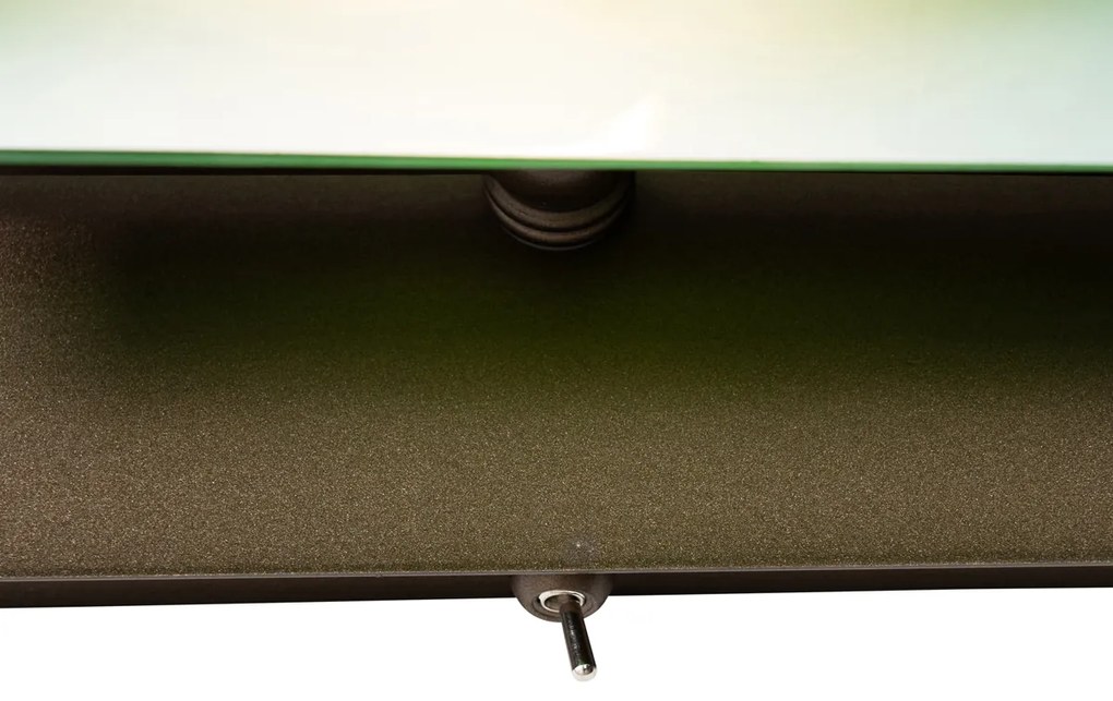 Candeeiro de parede clássico bronze escuro com vidro verde - Banker Clássico / Antigo,Retro