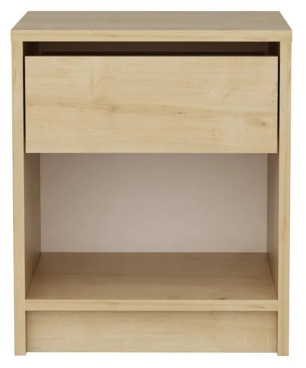 Mesa de Cabeceira Sheridan – Cor de Carvalho – 44,6cm x 35,9cm x 52,8c