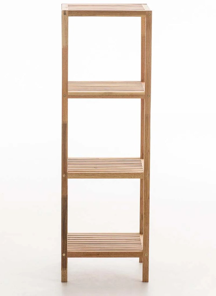Estante de casa de banho Lindel com 4 prateleiras 36 x 36 x 112 cm Cor Nogueira