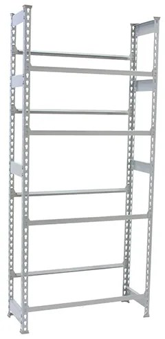 Estante Bedidas 4 Prateleiras SIMONBOTTLE 4-2000X800X300 CINZENTA Jardim, Casa, Escritório, Garagem, Oficina Capacidade 100 Kg Dimensões 2000x800x300