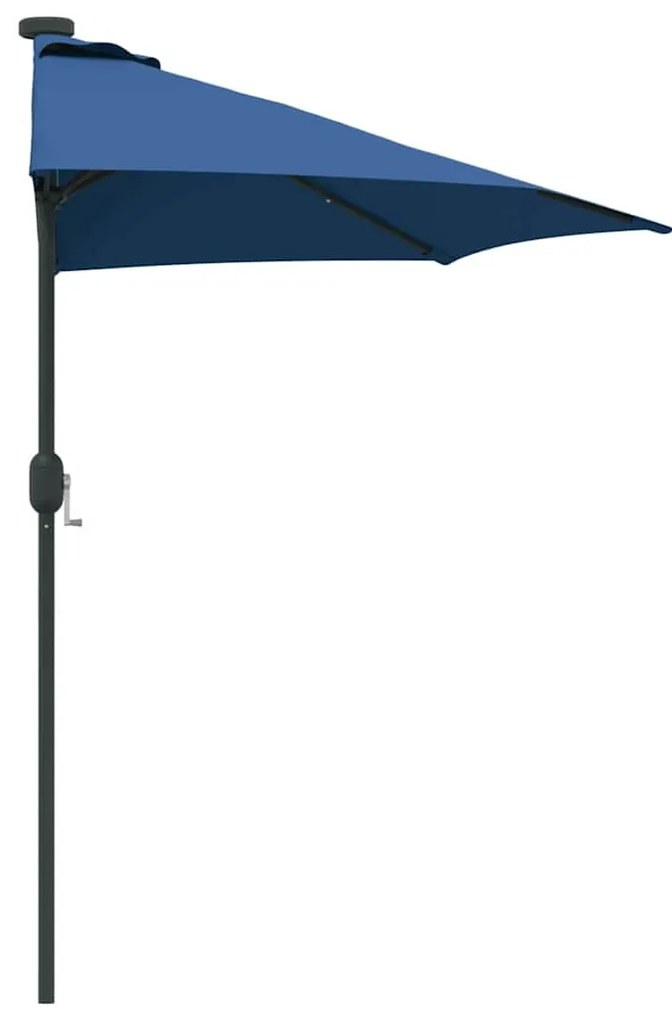 Guarda-sol de Jardim Azul Azur 294 x 150 x 224 cm tecido