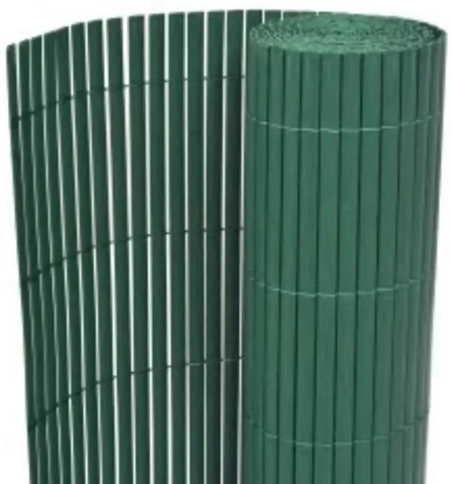 Cerca de jardim dupla face 90x400 cm verde