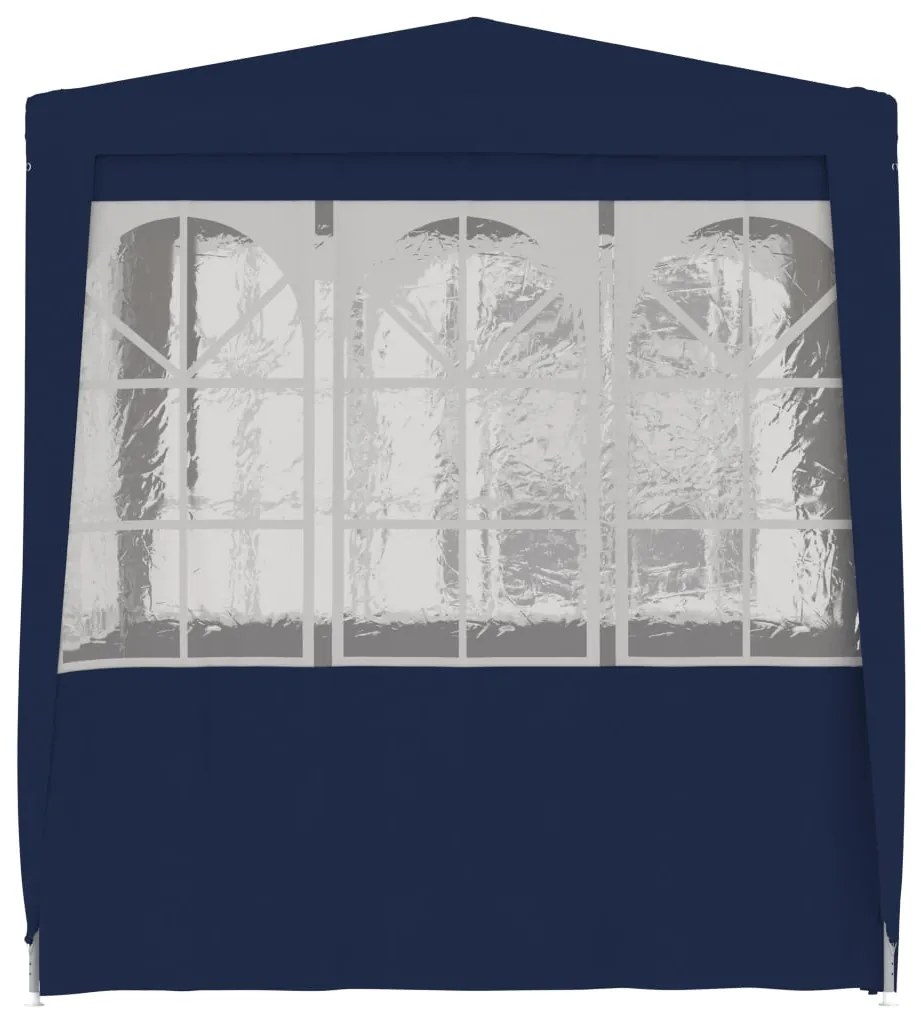 Tenda festas com paredes laterais 2x2 m 90 g/m² azul