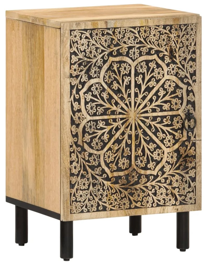 vidaXL Armário de casa de banho 38x33x58 cm mangueira maciça