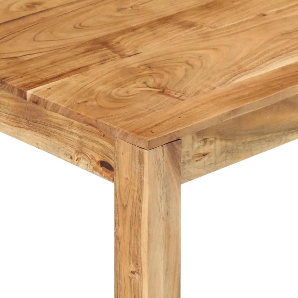 Mesa de centro 80x80x40 cm madeira de acácia maciça