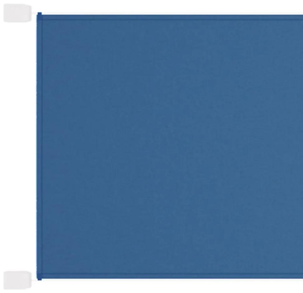 148457 vidaXL Toldo vertical 100x1200 cm tecido oxford azul