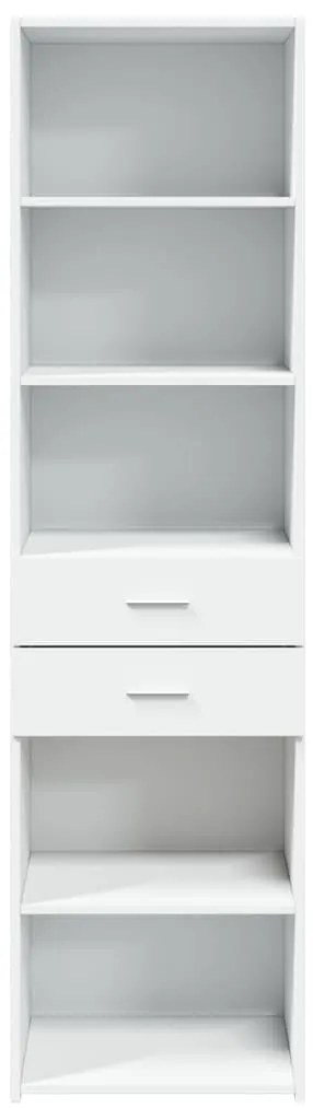 Armário alto 50x42,5x185 cm derivados de madeira branco