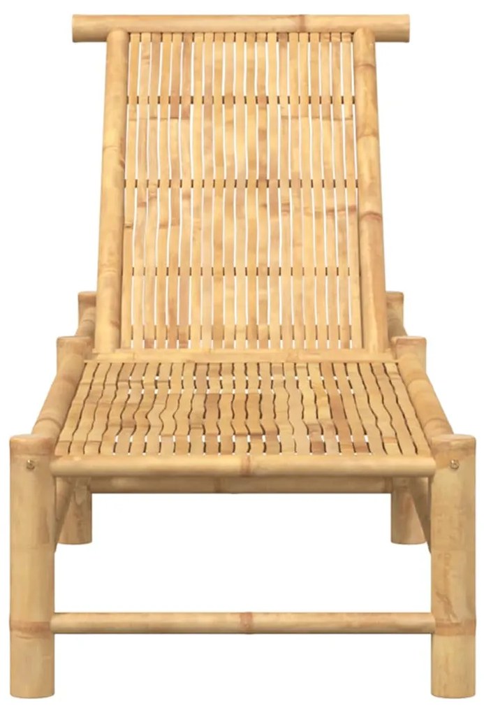 Espreguiçadeira 55x199x30 cm bambu