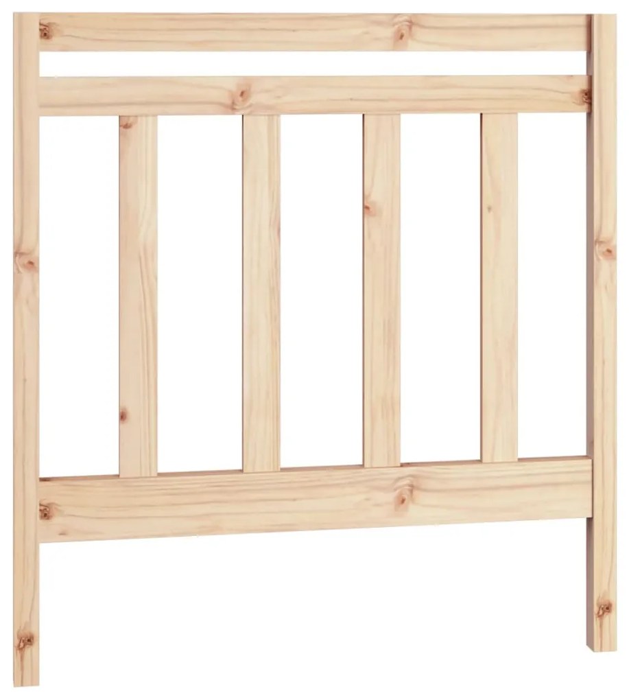 Estrutura sofá-cama de puxar 2x(90x190) cm pinho maciço