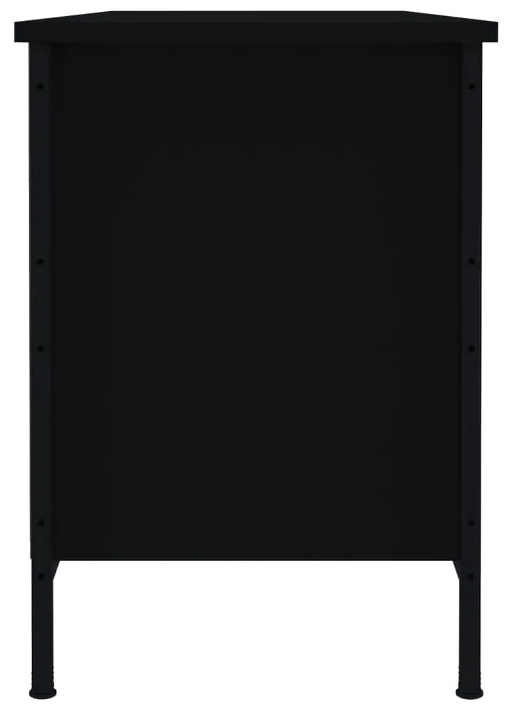 Sapateira 100x35x50 cm derivados de madeira preto