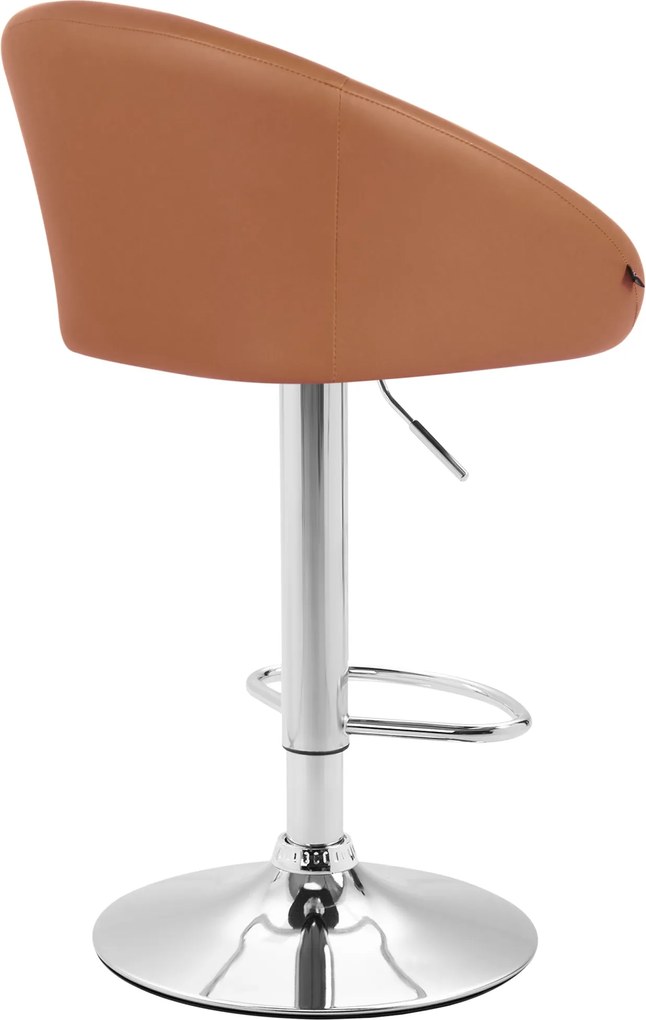 Banco de bar Miami castanho claro