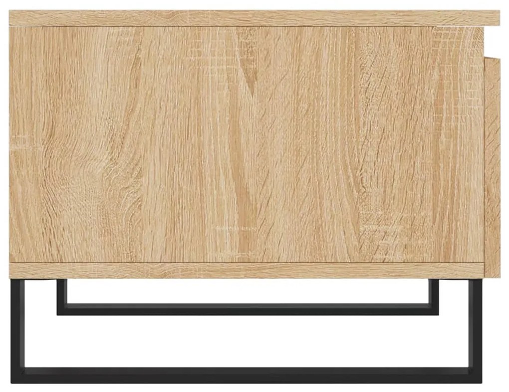 Mesa de centro 50x46x35 cm derivados de madeira carvalho sonoma