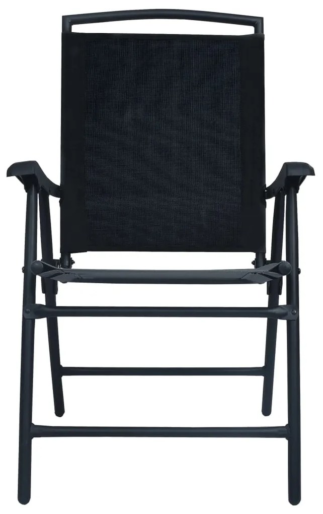 3 pcs conjunto bistrô aço preto