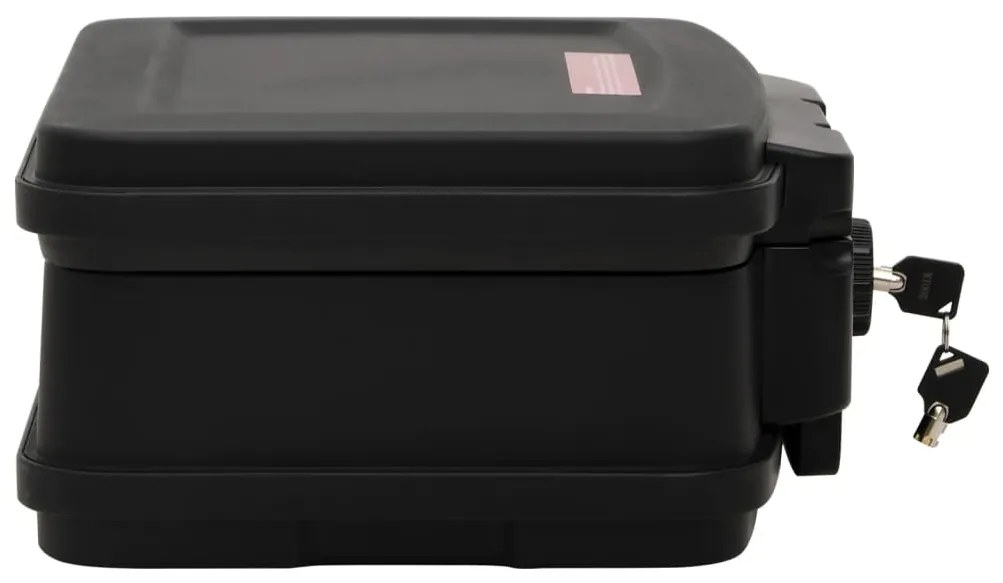 Cofre 38x32,5x16,5 cm preto