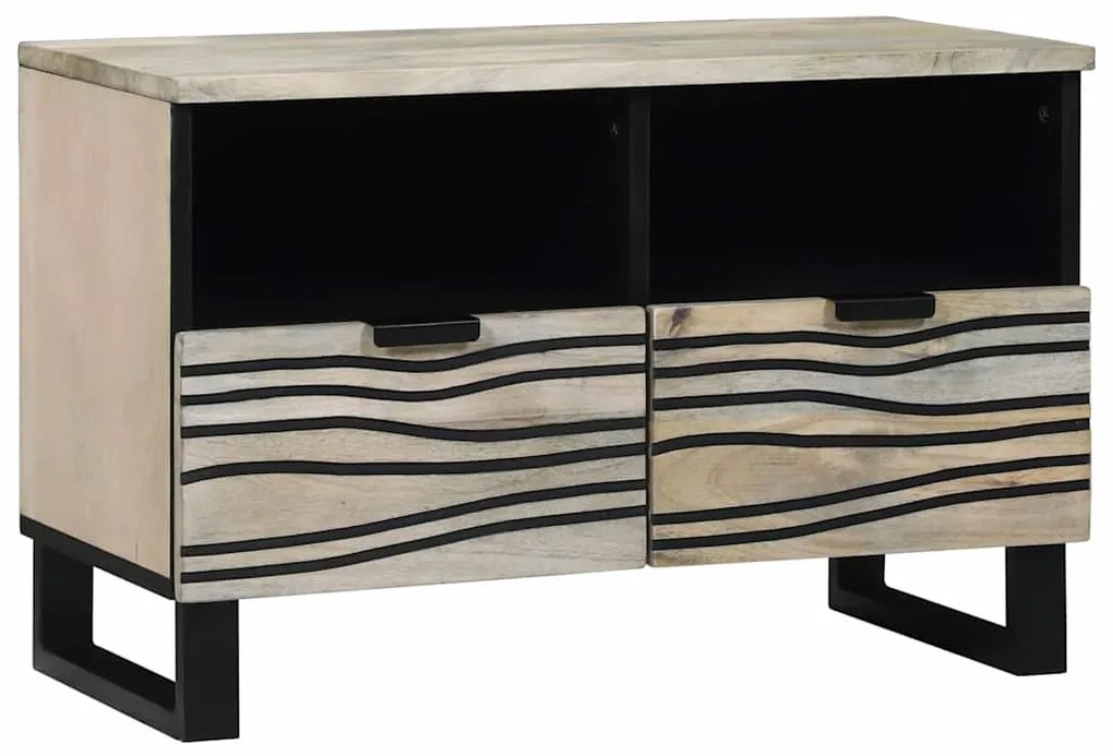 vidaXL Unidades de TV Branco 70 x 33 x 46 cm Madeira processada