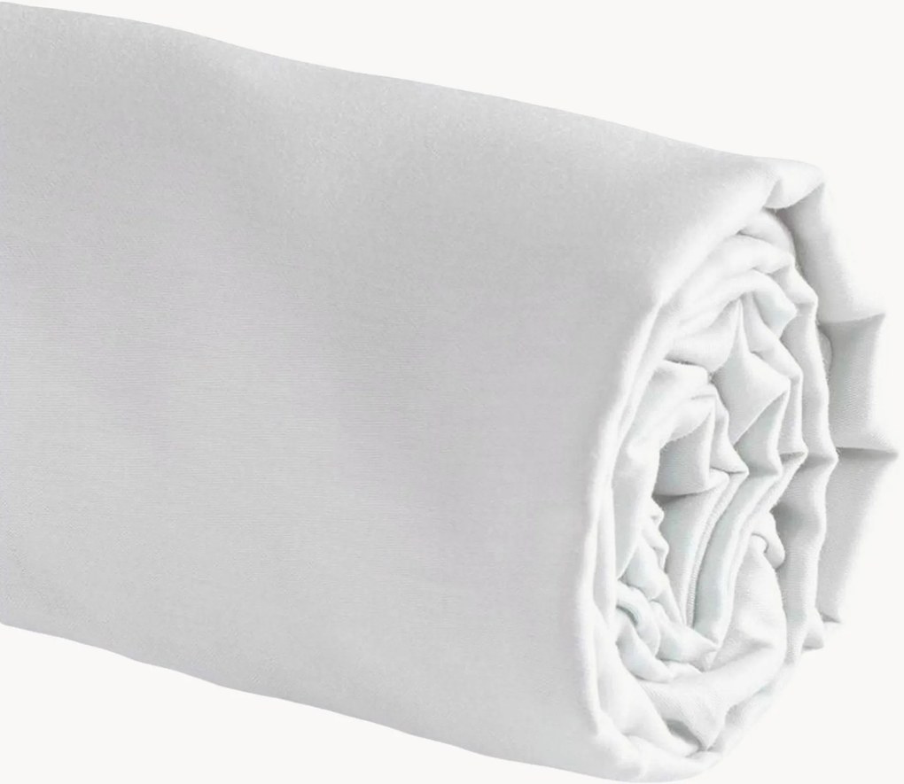 Lençol ajustável para boxspring em cetim de algodão Uni