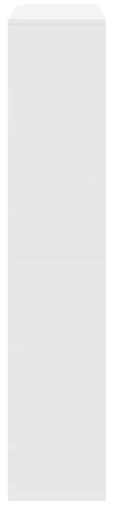 Estante 102x29x143 cm contraplacado branco