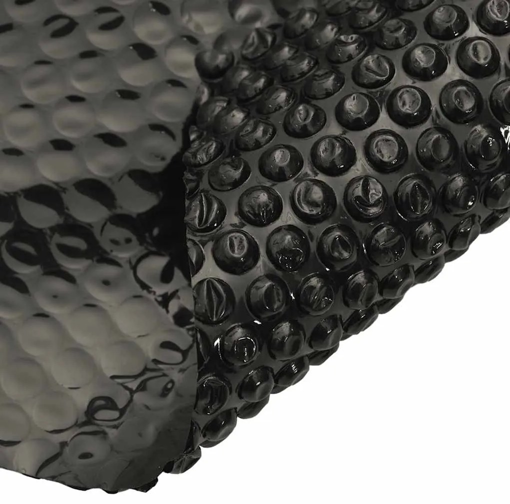 Cobertura para piscina 527 cm PE preto