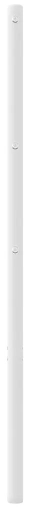 Cabeceira de cama 107 cm metal branco
