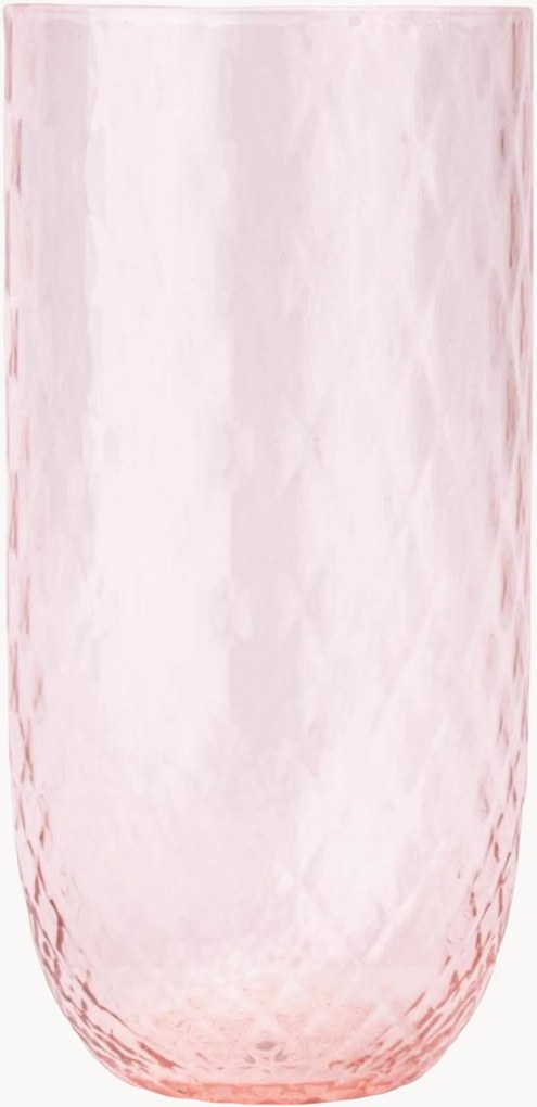 Copos altos artesanais Harlequin, conjunto de 6