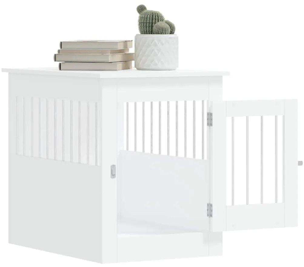 Móvel casota para cão 55x80x68 cm derivados de madeira branco
